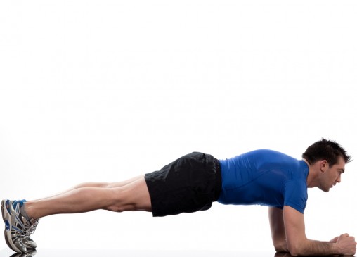 Low Plank From Elbows