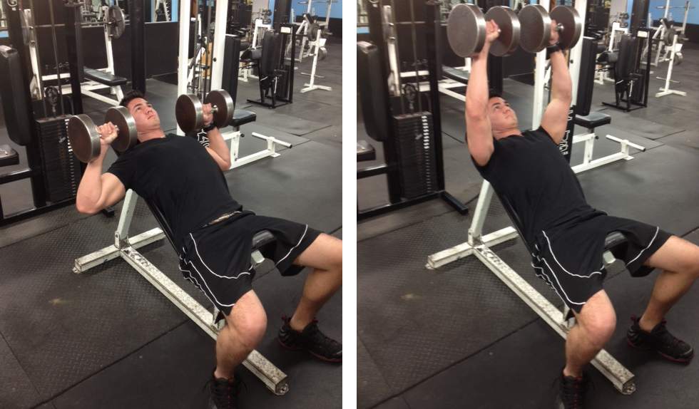 Triceps Press Smith Machine Incline