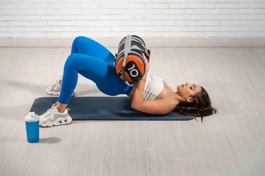 Weighted Glute Bridges